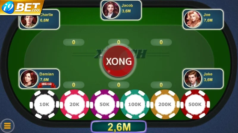 Xì dách cung cấp cho người chơi đa dạng lựa chọn mức cược khác nhau